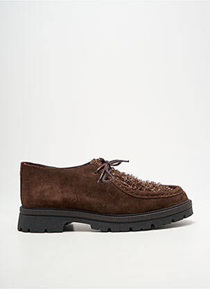 Derbies type de semelle amortissante talon plat jusqu'à 3cm marron COCO ET ABRICOT femme