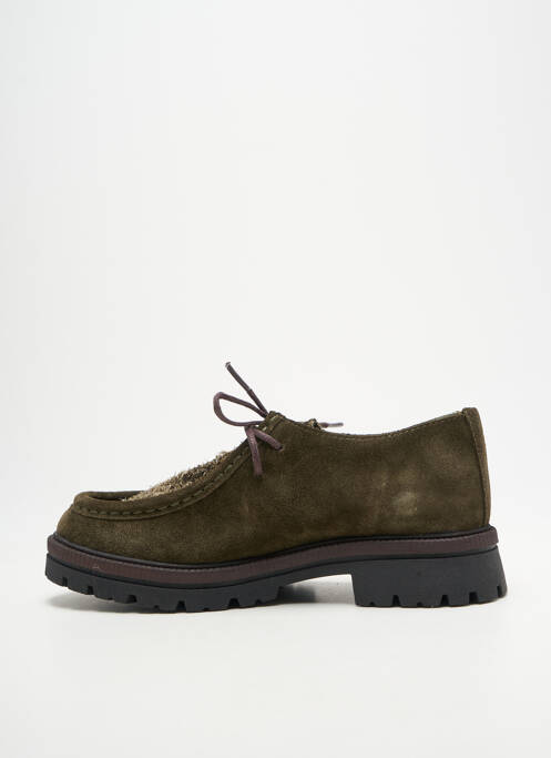 Derbies type de semelle amortissante talon plat jusqu'à 3cm vert COCO ET ABRICOT femme