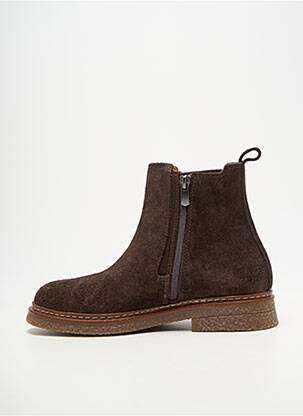 Bottines/boots talon bas talon plat jusqu'à 3cm marron COCO ET ABRICOT femme