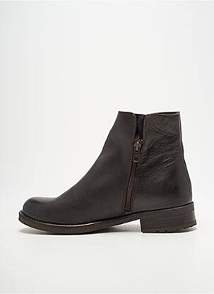Bottines/boots talon bas talon plat jusqu'à 3cm marron COCO ET ABRICOT femme