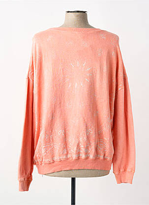Sweat-shirt manches longues manches longues orange GOLD SILVER femme