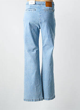 Jeans coupe droite stretch taille normale bleu MONDAY femme