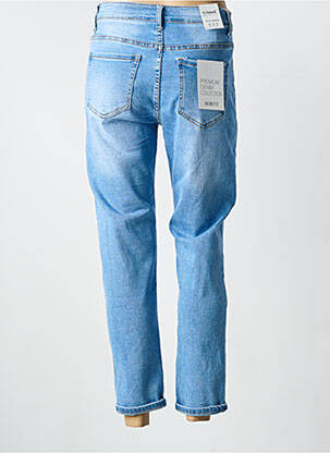 Jean coupe mom poches taille normale bleu G-SMACK femme