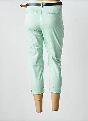 Pantacourt stretch taille normale vert NAIIF femme