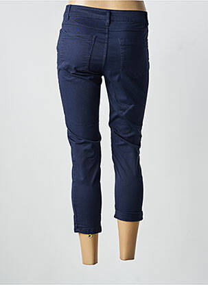 Pantacourt stretch taille normale bleu NAIIF femme