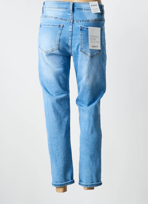 Jean coupe mom poches taille normale bleu G-SMACK femme