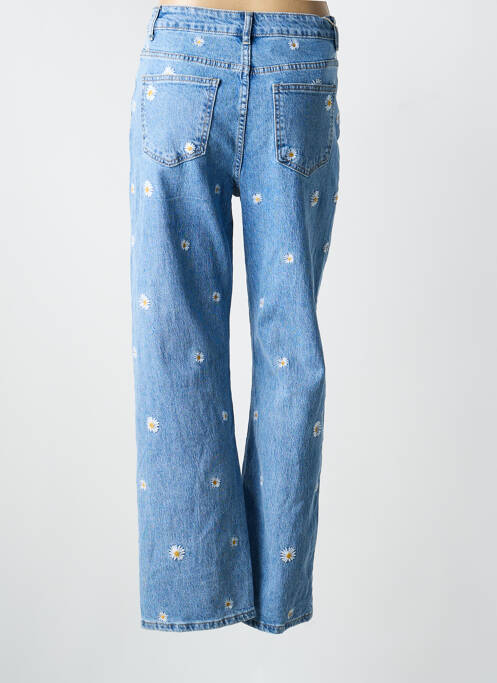 Jeans coupe large stretch taille normale bleu AD'ORO femme