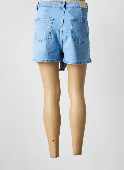 Jupe short poches bleu FOLYROSE femme