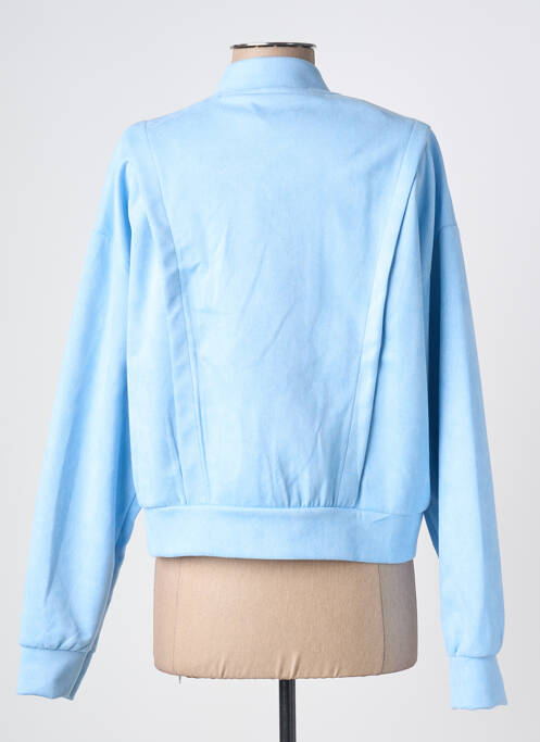 Veste casual col rond bleu KEZY femme