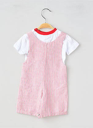 Ensemble pantalon maille fine blanc BABY BOL garçon