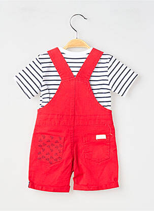 Ensemble pantalon coupe droite rouge BABY BOL garçon