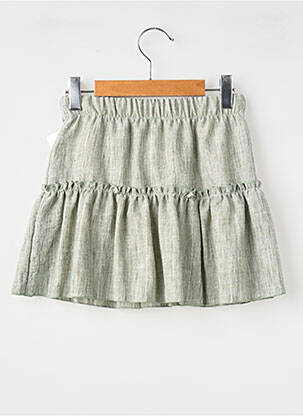 Jupe courte doublure vert P'TIT MÔME fille