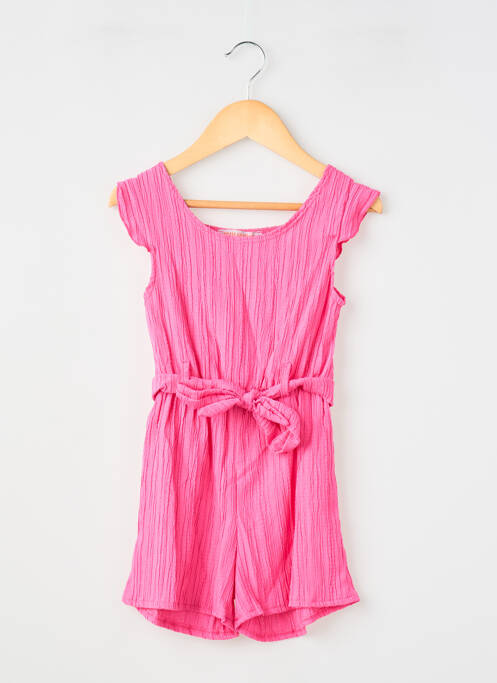 Combishort manches courtes manches courtes rose P'TIT MÔME fille