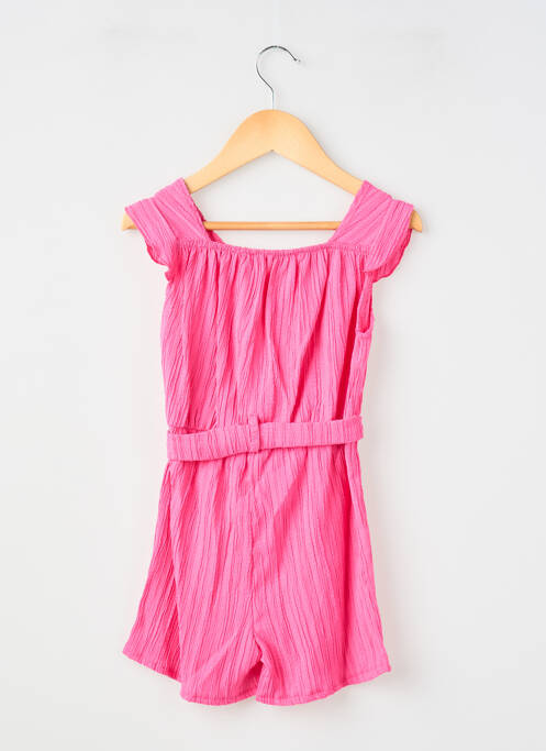 Combishort manches courtes manches courtes rose P'TIT MÔME fille