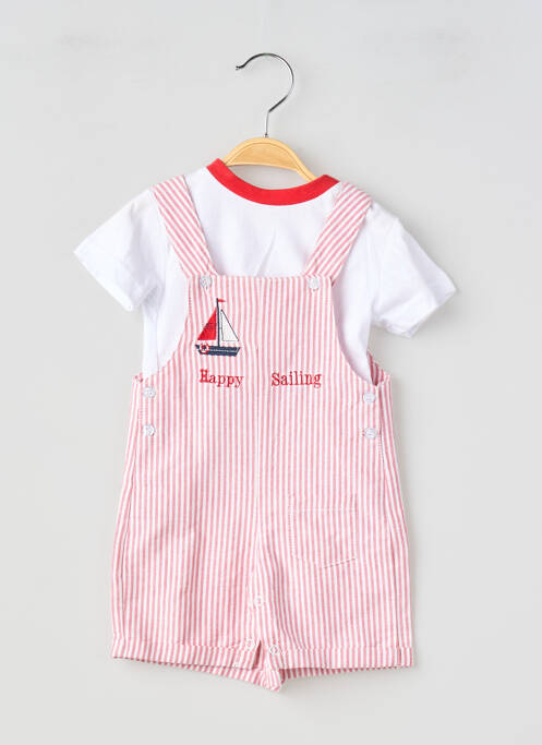 Ensemble pantalon type de haut t-shirt blanc BABY BOL garcon