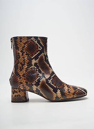 Bottines/boots talon bottier talon de 4 à 6cm marron PEDRO MIRALLES femme