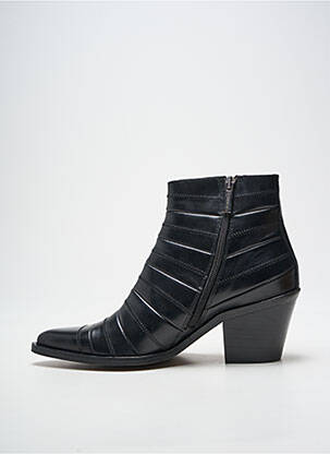 Bottines/boots bout pointu talon de 4 à 6cm noir MURATTI femme