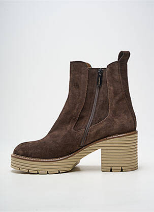 Bottines/boots talon bottier talon de 7 à 9cm marron ROSEMETAL femme