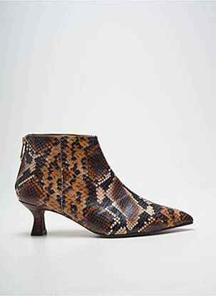 Bottines/boots bout pointu talon de 4 à 6cm marron PEDRO MIRALLES femme