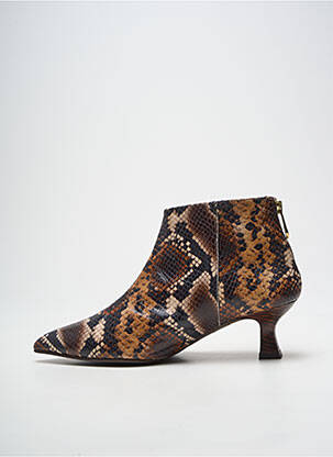 Bottines/boots bout pointu talon de 4 à 6cm marron PEDRO MIRALLES femme