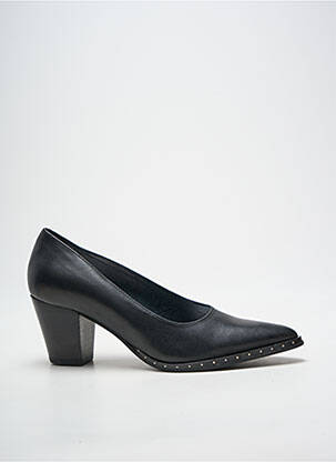 Escarpins cubain talon de 4 à 6cm noir MYMA femme
