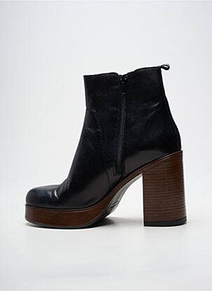Bottines/boots talon bottier talon haut de 10cm et plus noir ELUE PAR NOUS femme