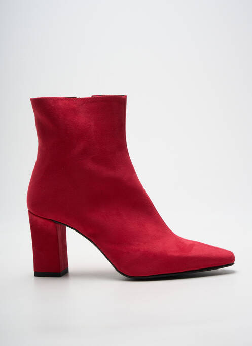 Bottines/boots bout pointu talon de 7 à 9cm rose GIULIA femme