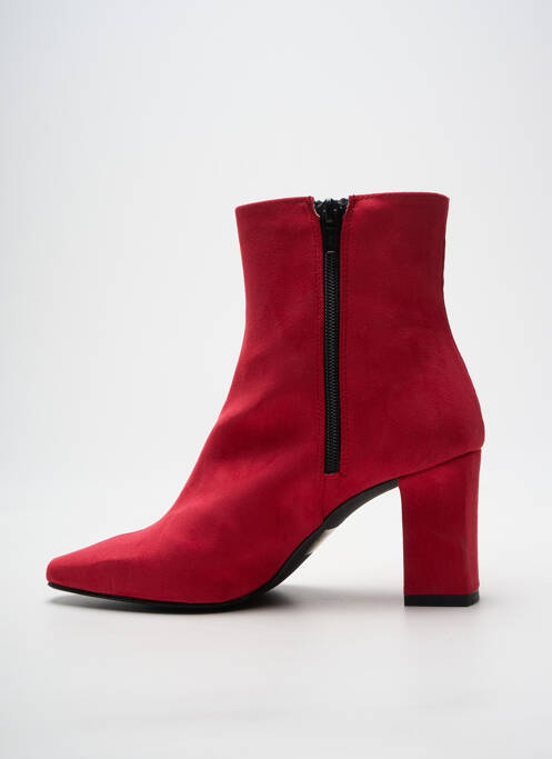 Bottines/boots bout pointu talon de 7 à 9cm rose GIULIA femme