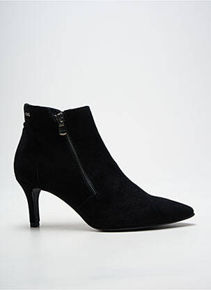 Bottines/boots bout pointu talon de 7 à 9cm noir GEO-REINO femme