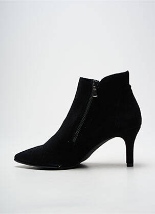 Bottines/boots bout pointu talon de 7 à 9cm noir GEO-REINO femme