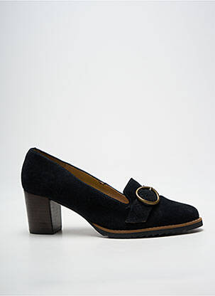 Mocassins type de semelle amortissante talon de 4 à 6cm noir MTNG femme