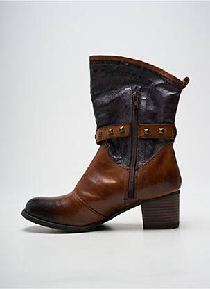 Bottines/boots talon bottier talon de 4 à 6cm marron KDOPA femme