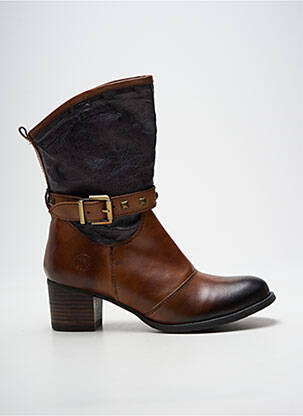 Bottines/boots talon bottier talon de 4 à 6cm marron KDOPA femme