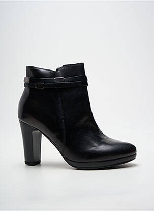 Bottines/boots bout rond talon de 7 à 9cm noir ELUE PAR NOUS femme