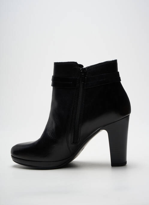 Bottines/boots bout rond talon de 7 à 9cm noir ELUE PAR NOUS femme