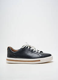 Baskets tissage satiné talon plat jusqu'à 3cm noir UNSTRUCTURED BY CLARKS femme