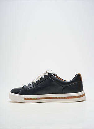 Baskets tissage satiné talon plat jusqu'à 3cm noir UNSTRUCTURED BY CLARKS femme