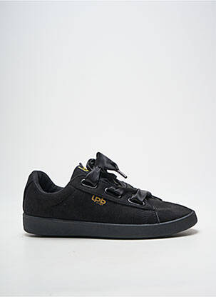 Baskets bout rond talon plat jusqu'à 3cm noir LPB femme