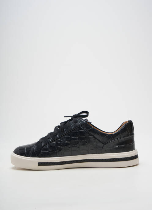 Baskets semelle amovible talon plat jusqu'à 3cm noir UNSTRUCTURED BY CLARKS femme