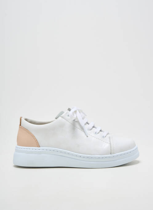 Baskets bout rond talon plat jusqu'à 3cm blanc CAMPER femme