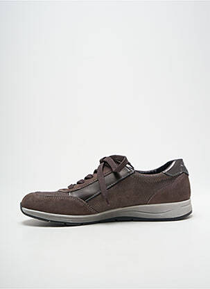 Baskets fermeture zip et lacets talon plat jusqu'à 3cm gris ALTEX femme