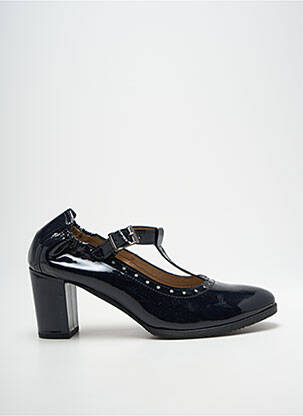 Escarpins fermeture boucle(s) talon de 7 à 9cm noir SANTAFE femme