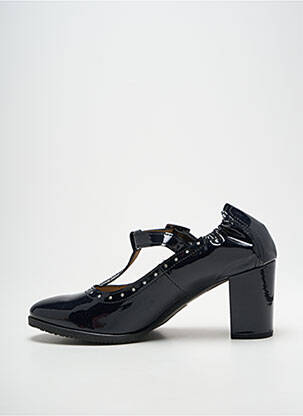 Escarpins fermeture boucle(s) talon de 7 à 9cm noir SANTAFE femme