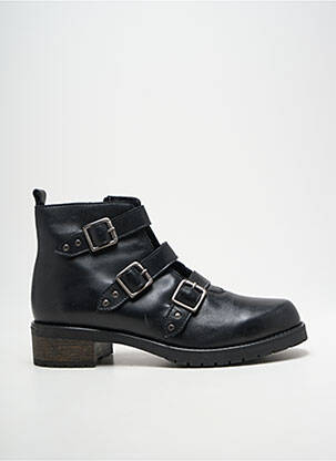 Bottines/boots talon bas talon plat jusqu'à 3cm noir REBELLES femme