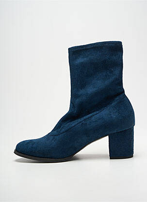 Bottines/boots talon bottier talon de 4 à 6cm bleu REBELLES femme