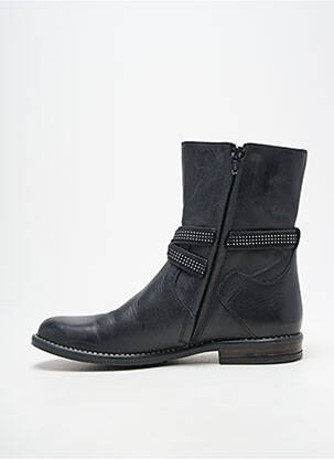 Bottines/boots fermeture zippée noir BELLAMY fille