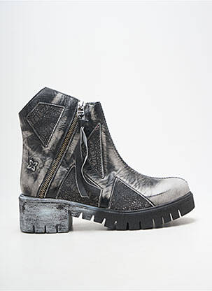 Bottines/boots bout rond talon de 4 à 6cm noir MACIEJKA OBUWIE femme