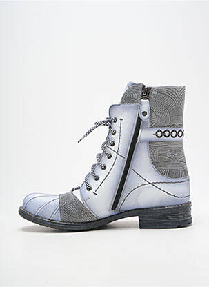 Bottines/boots fourrée talon plat jusqu'à 3cm gris MACIEJKA OBUWIE femme