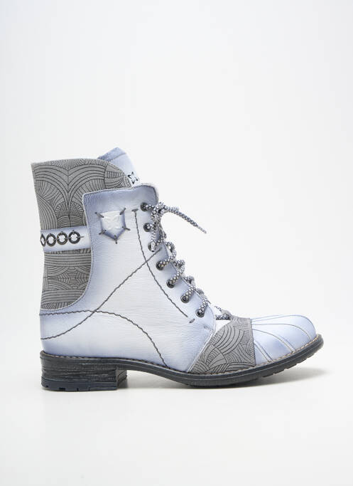 Bottines/boots fourrée talon plat jusqu'à 3cm gris MACIEJKA OBUWIE femme