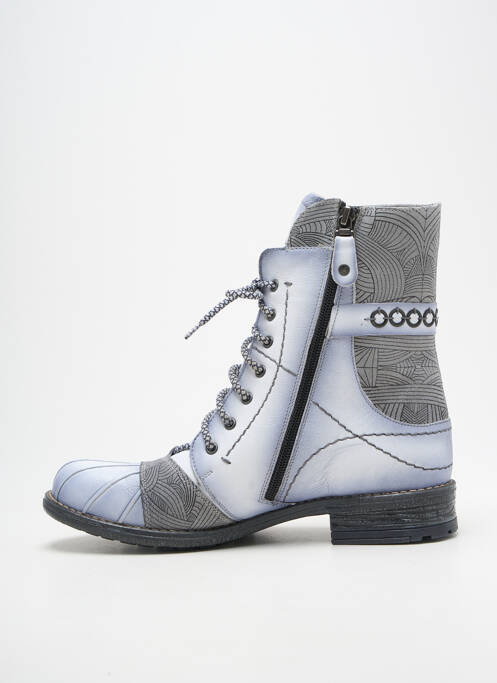 Bottines/boots fourrée talon plat jusqu'à 3cm gris MACIEJKA OBUWIE femme